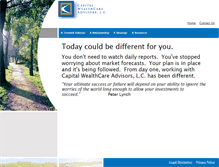 Tablet Screenshot of capitalwealthcareadvisors.com